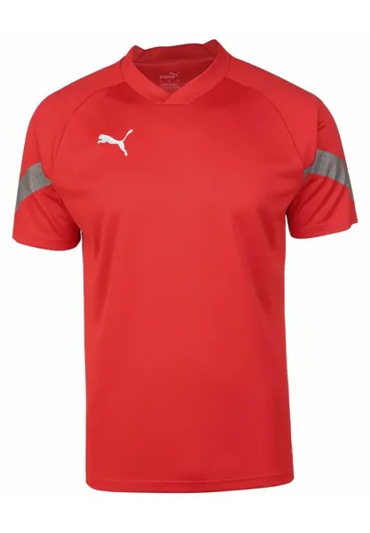 Спортивная футболка TEAMFINAL TRAINING FUSSBALL Puma, красный дымчатый жемчужно-серебристый