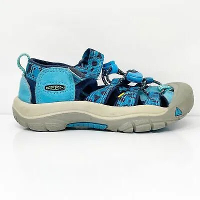 Keen Boys Newport H2 1025062 Синие походные сандалии на шнурке, размер 11