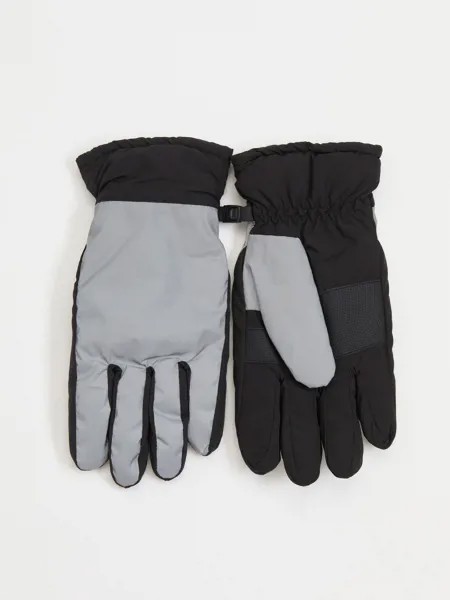 Тёплые перчатки в спортивном стиле