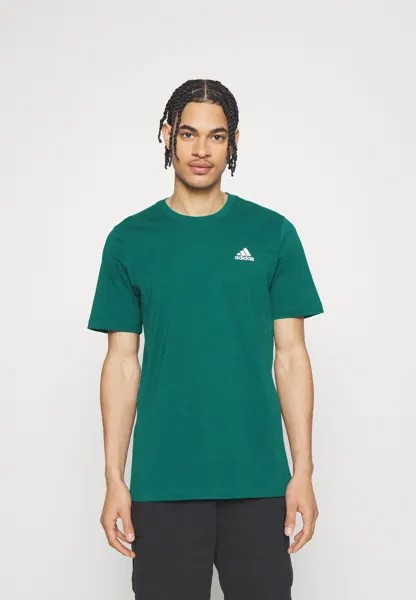 Базовая футболка Adidas, зеленый