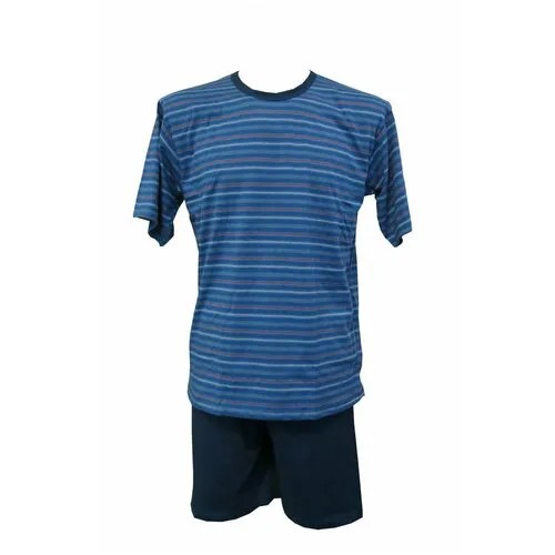 Пижама  Cornette, размер M, синий, голубой
