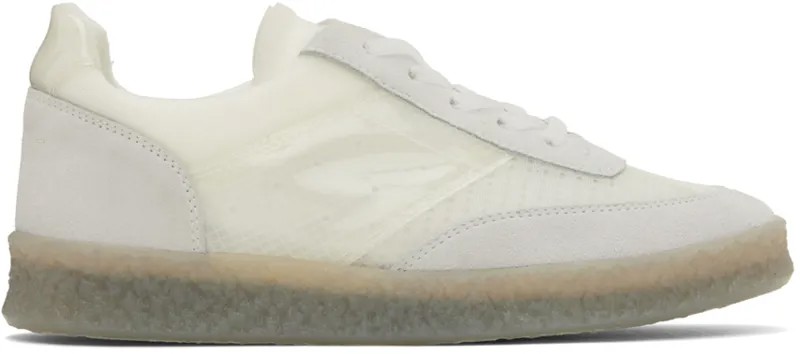 Белые кроссовки 6 Court Mm6 Maison Margiela, цвет White sand