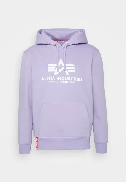 Толстовка с капюшоном Alpha Industries, фиолетовый