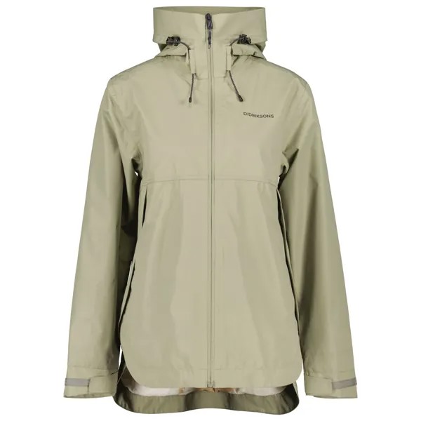 Дождевик Didriksons Women's Tilde 4, цвет Mistel Green