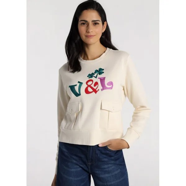 Толстовка Victorio & Lucchino 131621-3507-671, белый
