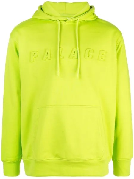 Толстовка с капюшоном и логотипом Palace, зеленый