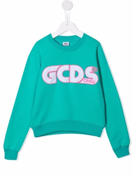 Gcds Kids укороченная толстовка с логотипом