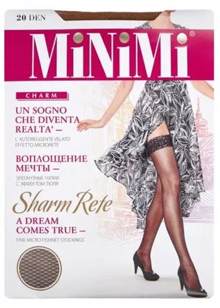Чулки MiNiMi Sharm Rete, 20 den, размер 2-S/M, noce (коричневый)