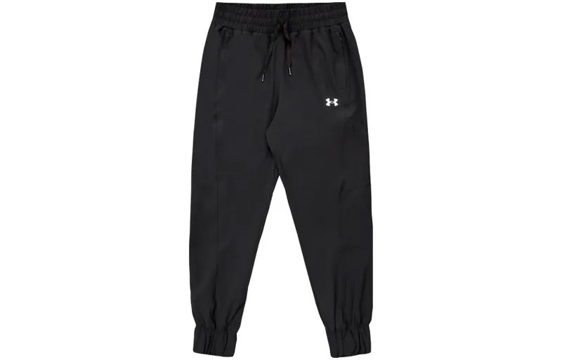 Женские трикотажные спортивные штаны Under Armour, цвет Black