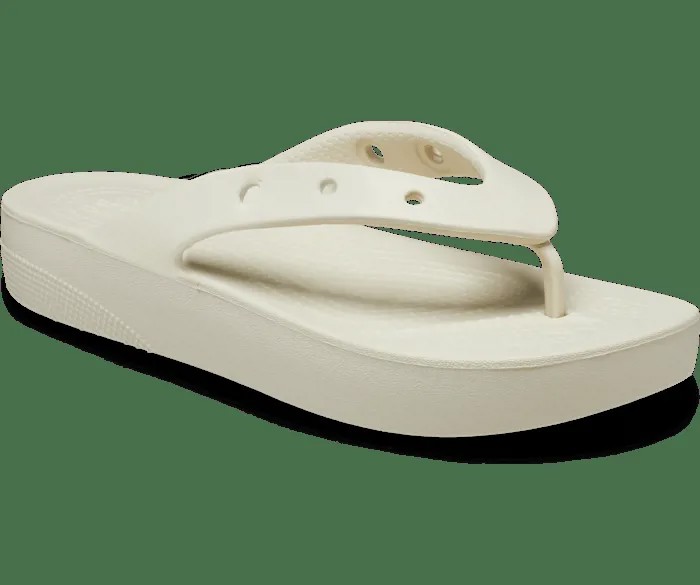 Вьетнамки женские Crocs CRW_207714 бежевые 36-37 EU (доставка из-за рубежа)