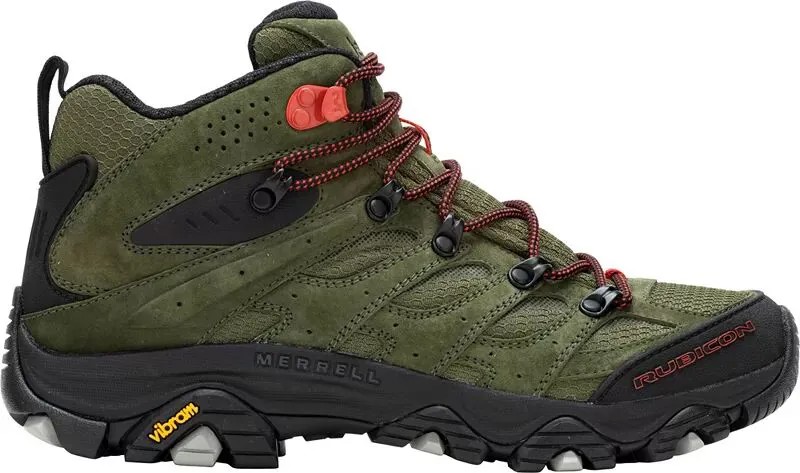 Мужские походные ботинки Merrell Moab 3 Mid x Jeep, зеленый