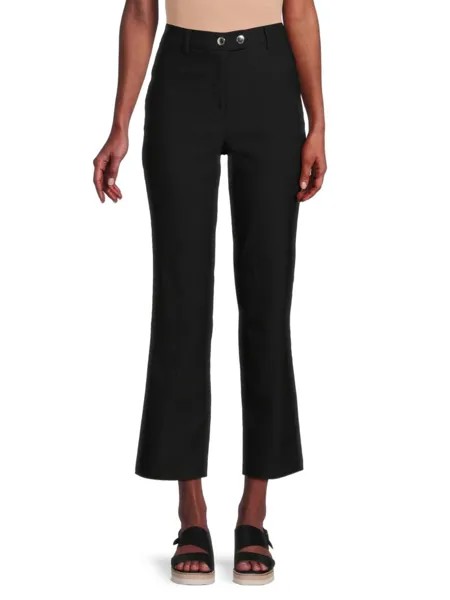 Однотонные брюки Bootcut Nanette Nanette Lepore, цвет Very Black