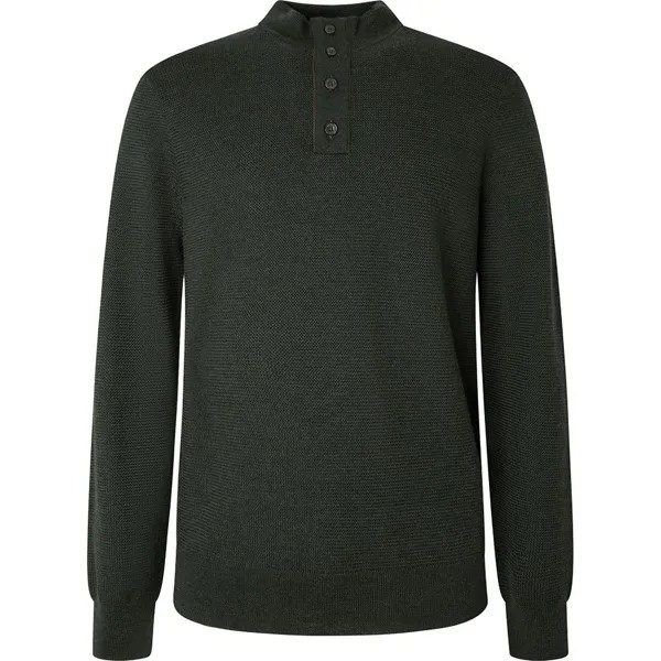 Свитер Hackett HM703035 Button, зеленый