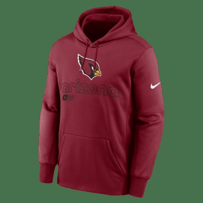 Худи Nike Arizona Cardinals Men’s Therma NFL Pullover Hoodie, красный