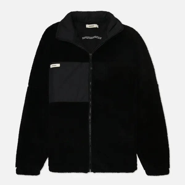 Женская флисовая куртка PANGAIA Archive Fleece Zipped чёрный, Размер L