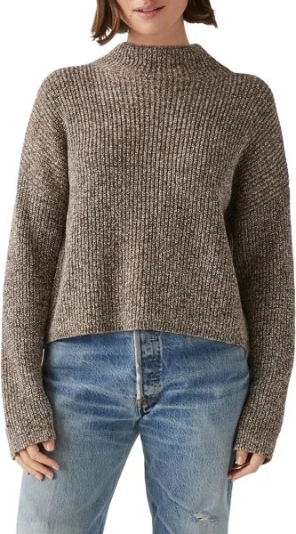 Свитер Michael Stars Candice Funnel Neck Sweater, цвет Java