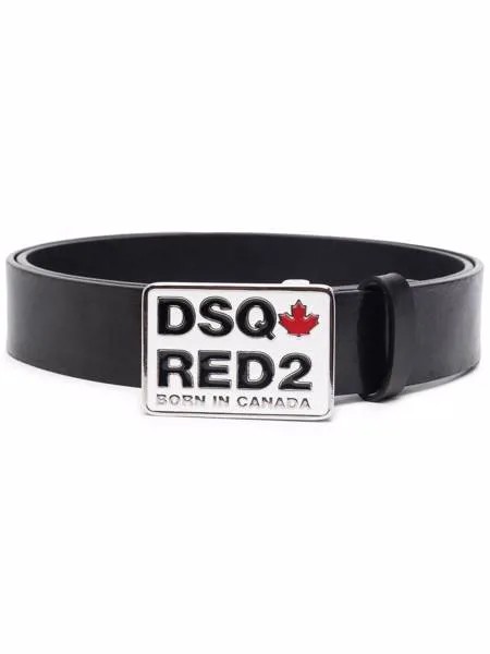 Dsquared2 ремень с пряжкой-логотипом
