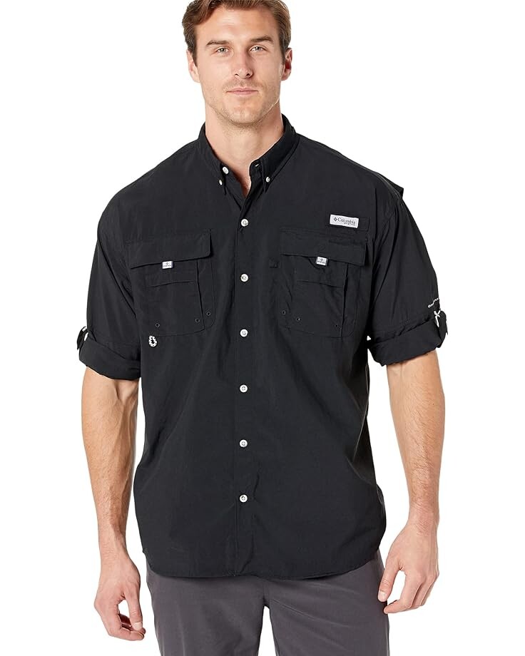 Рубашка Columbia Bahama II Long Sleeve, черный