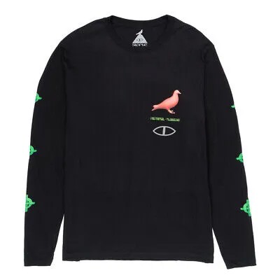 Мужская футболка Poler x Staple Thermo Pigeon LS Lifestyle черный