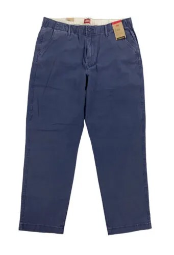 НОВЫЕ мужские брюки Levis Strauss XX Chino EZ Taper Stretch Blue Nightshadow
