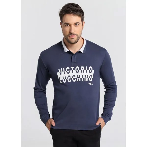 Поло Victorio & Lucchino V&l Sport, синий
