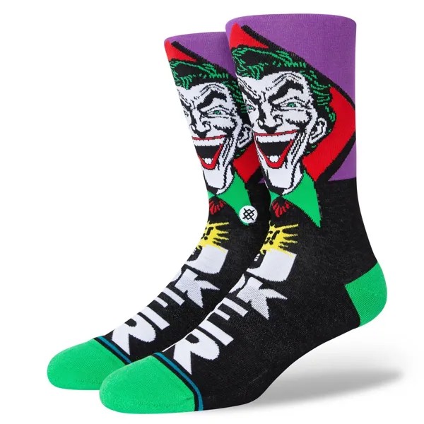 Носки Stance Joker Comic, черный