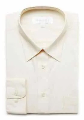 Мужская классическая рубашка Marquis из смесового хлопка белого цвета