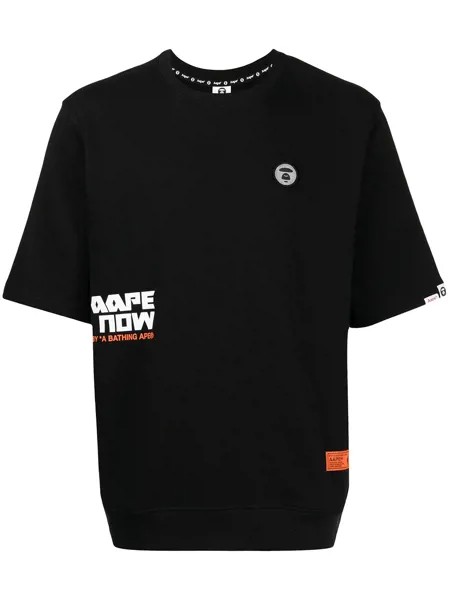 AAPE BY *A BATHING APE® футболка с логотипом