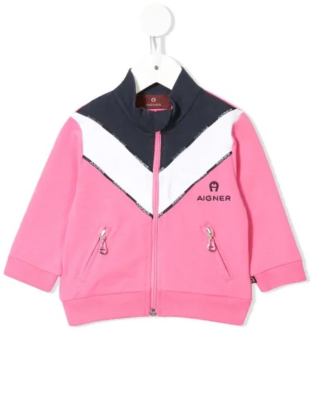 Aigner Kids спортивный костюм с логотипом