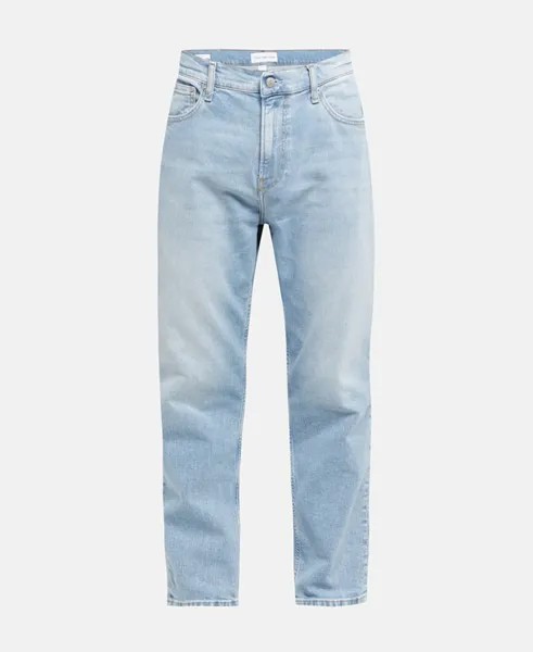 Прямые джинсы Calvin Klein Jeans, светло-синий