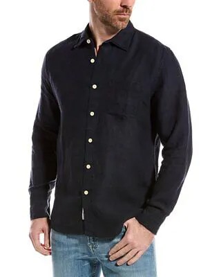Мужская льняная рубашка Greyers St. Tropez синяя L