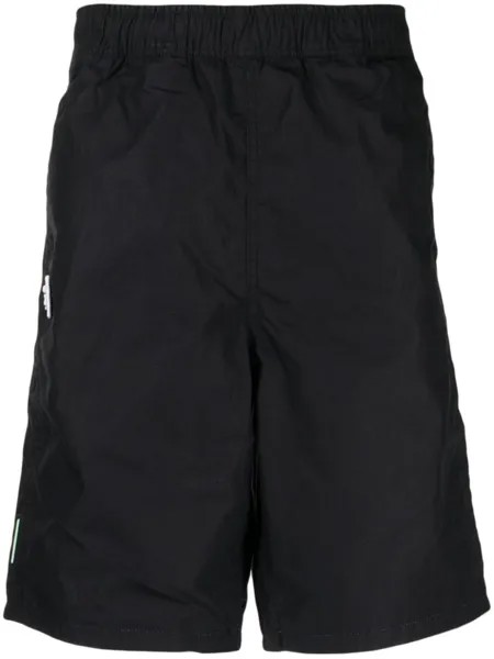 Спортивные шорты с вышитым логотипом AAPE BY *A BATHING APE, черный