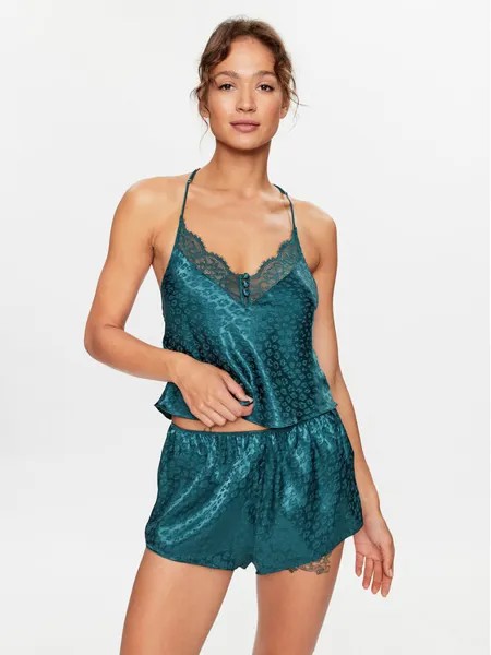 Пижамная футболка удобного кроя Hunkemöller, синий