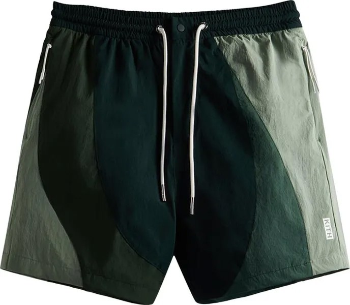 Шорты Kith Madison IV Short 'Stadium', зеленый