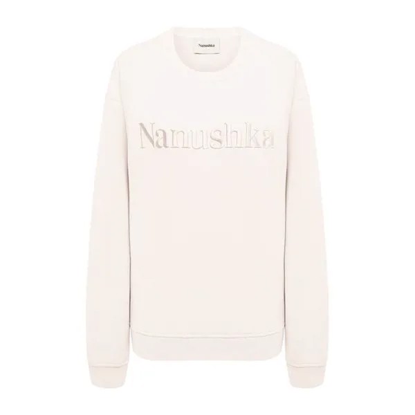 Хлопковый свитшот Nanushka