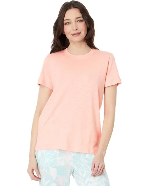 Футболка P.J. Salvage Back To Basics Tee, цвет Peach Dream
