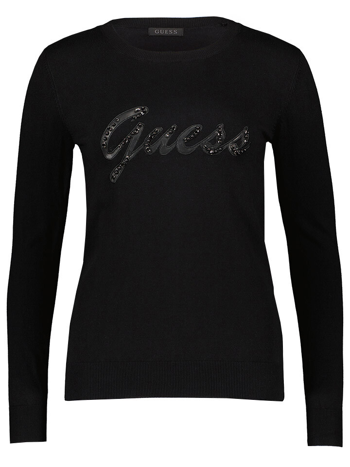 Лонгслив Guess, черный