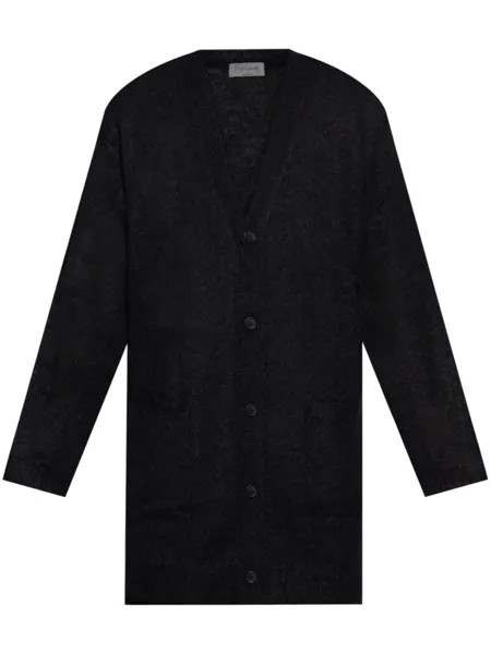 Yohji Yamamoto однобортное пальто, черный