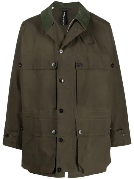 Вощеное пальто Country Mackintosh, зеленый