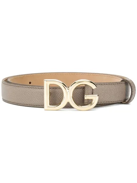 Dolce & Gabbana ремень с пряжкой-логотипом
