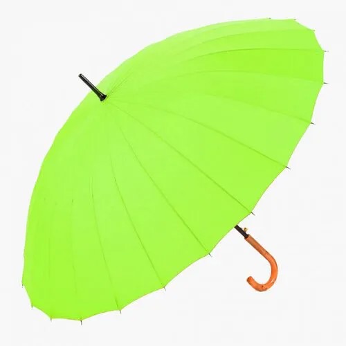 Зонт-трость Euroclim, зеленый