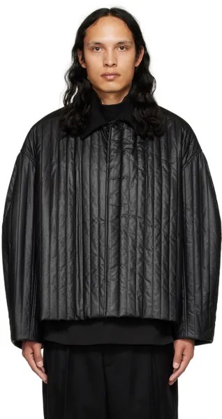 Черная стеганая куртка LE17SEPTEMBRE