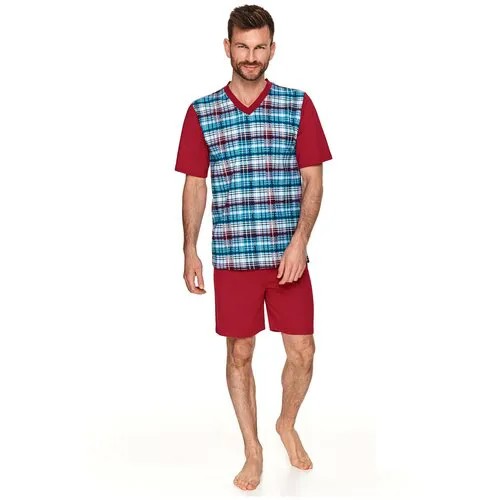 Пижама  Taro, размер XL, красный