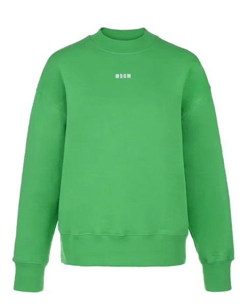 Зеленый свитшот MSGM