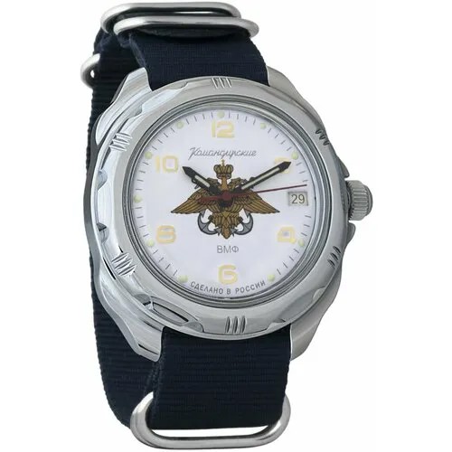 Наручные часы Восток Российские механические наручные часы Восток 211829, черный, синий