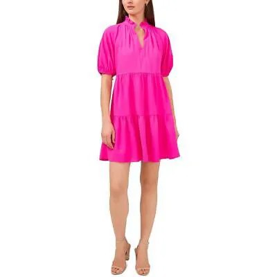 Женское розовое мини-платье в стиле беби-долл MSK Petites PS BHFO 5802