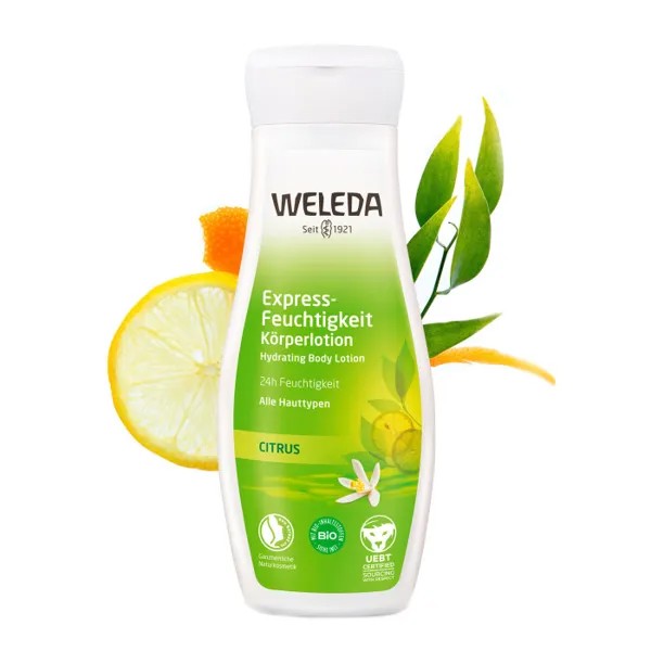 Weleda Цитрусовое освежающее молочко для тела 200 мл