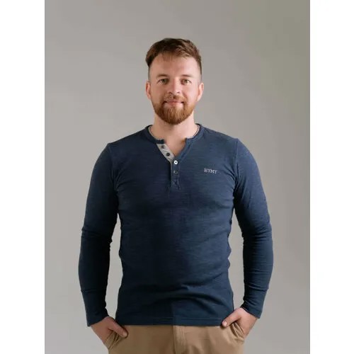 Лонгслив HYMY, размер XL, , синий