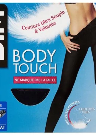 Колготки DIM Body Touch Opaque, 40 den, размер 3, noir (черный)