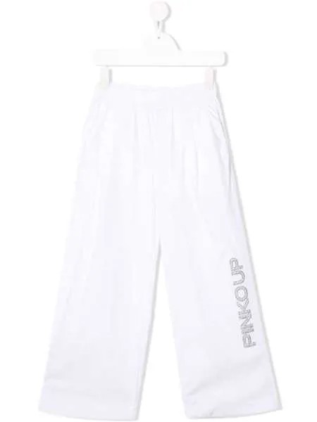 Pinko Kids спортивные брюки с кристаллами